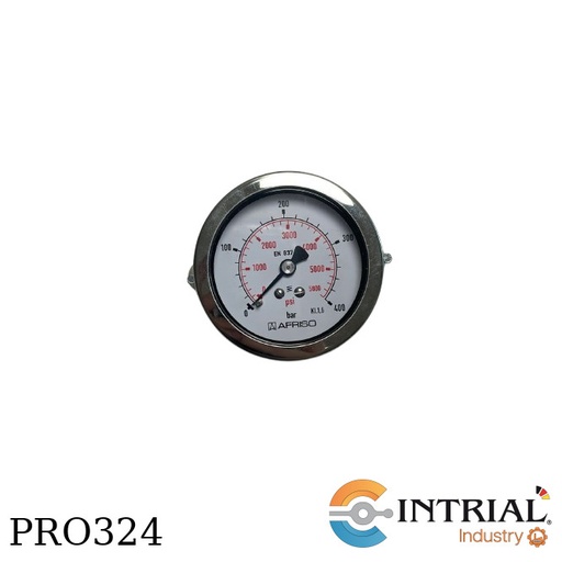 [RF63,D951(85123951)] Manometro 2 1/2", (0 to 400 bar/0 to 58, 1/4 " G