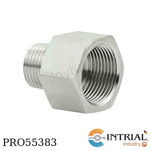 [PRO55383] ​ADAPTADOR SS304 Hembra 1/2” BSP a Macho 1/4” NPT