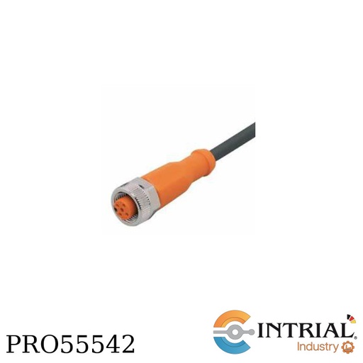 [EVC072] CABLE DE CONEXIÓN CON CONECTOR HEMBRA IFM EVC072