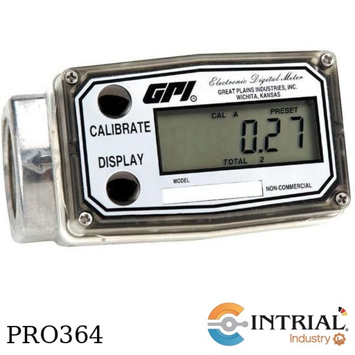 [A109-GM-N100-NA1] CONTÓMETRO O MEDIDORES APTO PARA AGUA, 1 ” NPT, RANGO: 3 A 50 GPM