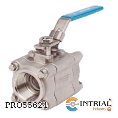 [1/2IN-4AB-3600XTB2] VÁLVULA DE BOLA CON ACCIONAMIENTO MANUAL JAMESBURY  2000 PSI ero inoxidable 316 1/2IN