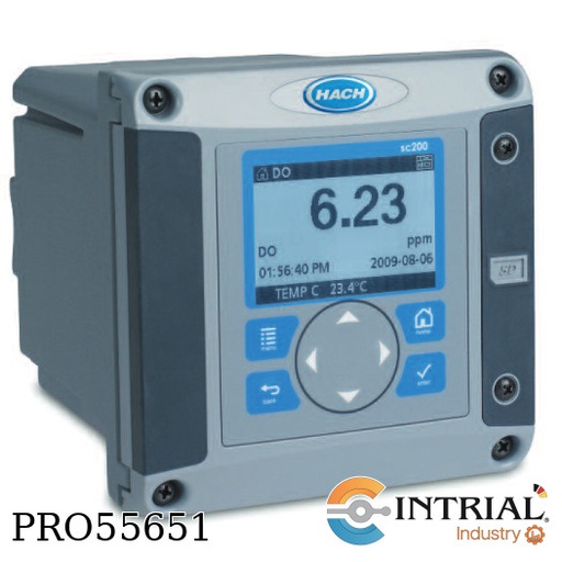 [LXV404.99.01112] CONTROLADOR UNIVERSAL SC200 HACH 100-240 V CA ± 0,1 % de FS (20 mA) a 25 °C