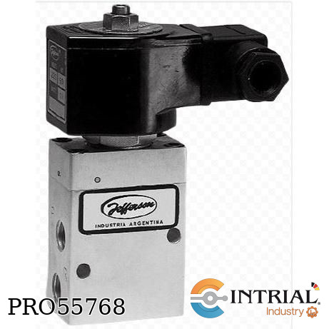 [YC1351BTV01CT-M] VÁLVULA SOLENOIDE 3/2 VÍAS JEFFERSON 1/4" NPT 24Vdc