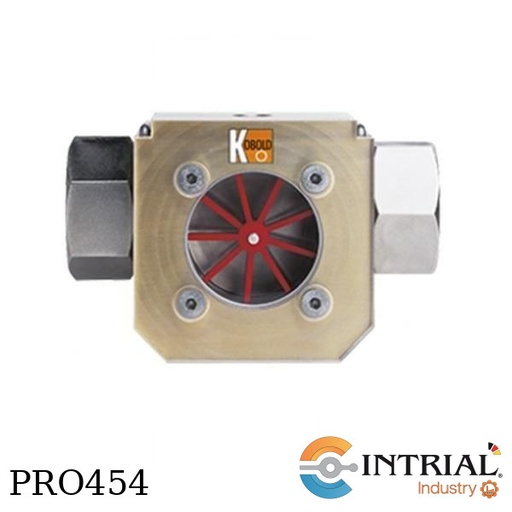 [DIH-1108HR25] Indicador de Flujo de Paleta Giratoria DIH, 0.26-13.2 GPM, 1" NPT