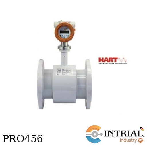 [DMH-1-D2H-H-1-1-Q-2-0] Flujometro Electromagnetico DMH, Hard Rubber, 18800 L/min, Electrodo St. St., 4-20 mA, Cable 30 mts,