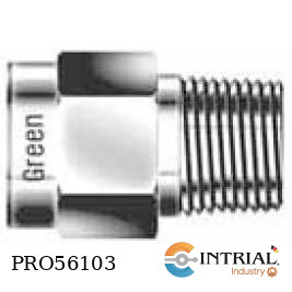 [GP-8N-S] TAPON MACHO DK LOK 1/2 NPT SS316