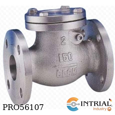 [TC-0903] VALVULA CHECK GMEC 150 psi 4" Acero inox.