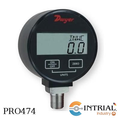 [DPGW-06] ​MANOMETRO DIGITAL, +/- 1% FS, 1/4''NPT , 30 to 120°F , 0 a 30 PSI