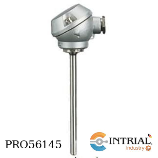 [902130/31-402-1003-1-9-150-254/330(0044] Termoresistencia para insertar con cabezal de conex. forma J JUMO 0..150°C 1x Pt 100 G 1/2