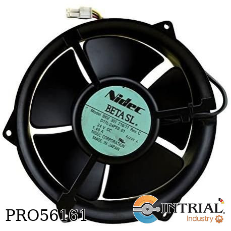 [BKV-301-216/77-D17L-24PS3-01] VENTILADOR AXIAL NIDEC 24V  V Corriente, 1.4 A