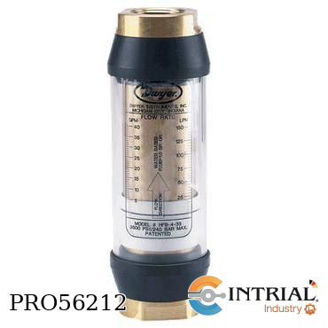 [HFB-5-007] IN-LINE FLOW MONITOR DWYER Brass 1-1/2" NPT female 0 to 470 SCFM