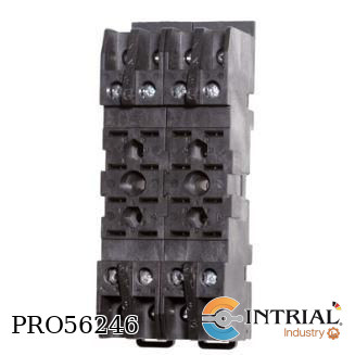 [48BIP20-IDIN] SOCKET AEMC Front connection (with screw)