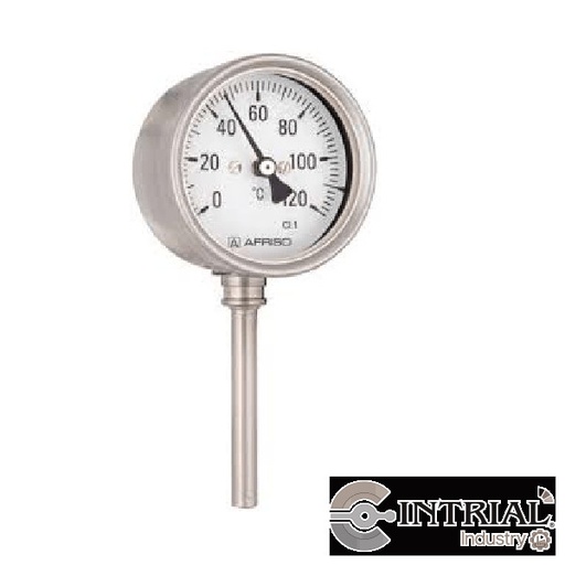 [FTH100-CHD402(64401402)+64527+644] TERMOMETRO DE GAS QUÍMICAS , 100mm , 0 a 500 °C, 321,150mm(6'') x 10 mm