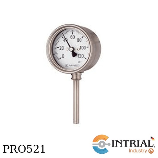 [FTH160CH-D472(64391472S)] Termometro de Gas para Aplicaciones Quimicas, (0 a 300 °C)