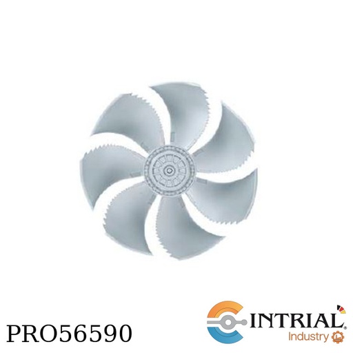 [FN056-4DK.4M.V7P2] AXIAL FAN WITH SICKLE-SHAPED BLADES ZIEHL-ABEGG FN056-4DK.4M.V7P2