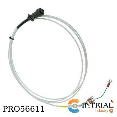 [16710-30] EXTENSION CABLE 3-WIRE BENTLY NEVADA 3-conductor shielded 22 AWG Cable length, 30 f