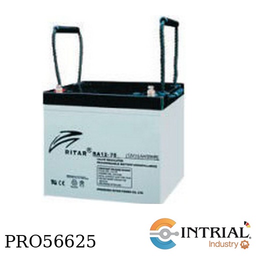 [RA12-75] BATTERY RITAR RA12-75