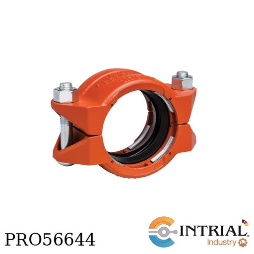 [L120099PE0] ROUST-A-BOUT COUPLING FOR PLAIN END PIPE VICTAULIC 12 INCHES