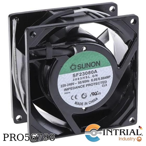 [SF23080A/2083HSL.GN] AXIAL FAN SUNON 39.1m³/h 230 V ac  16W