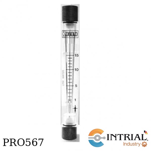 [KFR-21-13] Medidor de Flujo para Gases KFR, 0.1-1 L/min, Laton, Aire, 1/8" NPT
