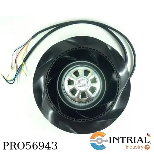 [R3G190-RB01-06] RADIAL ENCLOSURE FAN EBM-PAPST 200~240VAC 50/60Hz 2490min-1