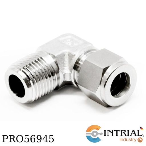 [FTII-190-14OD-M-14-DK] Tubing Fitting Inox Union Codo (D-MT)