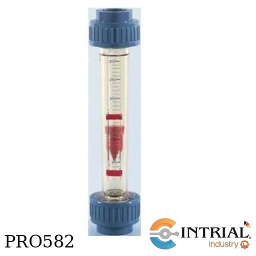 [KSK-2080-7S-T15-00] Flujometro de Area Variable KSK, 0.9-5.3 SCFM, 1/2" NPT, PVC