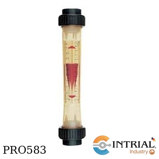 [KSM-1-005-H-P15-R0] ​Variable Area Flowmeter-Plastic KSM, 50-500 L/h, G1/2