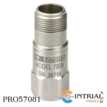 [780B] Compact accelerometer sensor WILCOXON  25°C, 780B, ± 10%, 100 mV/g 18 - 30 VDC 2 - 10 mA
