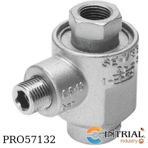 [SE-1/8-B(9685)] VALVULA DE ESCAPER RAPIDO FESTO G1/8 660 l/min 300 l/min  0.5 bar ... 10 bar