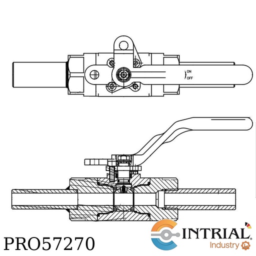 [3/4-1500LB] Floating Ball Valve COLVES 3/4" 1500 LB  ASTM A105