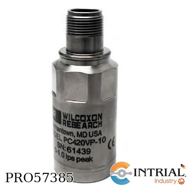 [PC420VR-05+R6W-0-J9T2A-4] Loop powered sensors (LPS) WILCOXON 12 - 30 VDC  20 mA, ±5% 1/4-28