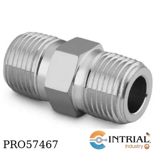 [FPT-100-IN-M-14-SW] Pipe Fittings Niple Hex (T)
