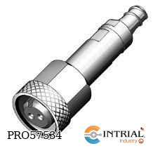[CSC-C16100.T16323] 2-pin Cable Jack 16100 SPM 0.30 - 0.60 mm2 / 22-20 AWG  0.75 - 1.5 mm2 / 16-18 AWG