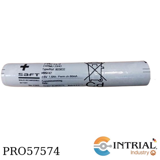 [3VNT-CS-U] BATTERY SAFT 3VNT-CS-U