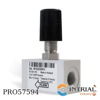 [NV-400-SR] NEEDLE VALVE MASSFLOW 40 ln/min 1500 ml/min