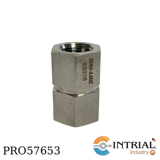 [FPT-140-IN-F-14-NL] Pipe Fittings Hex Coupling 1/4"