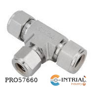 [FTII-210-12OD-X-X-FD] Tubing Fitting Inox Union Tee (D)