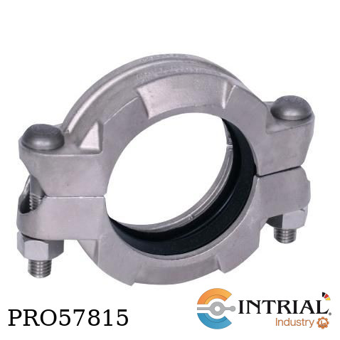 [7401SS(2pulg)] 2" Stainless Steel Rigid Coupling GRUVLOK 60.3 O.D. Stainless Steel 51.7 bar
