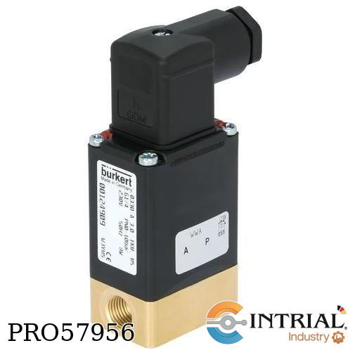 [0330-E-03,0-FF-PP-GM82-024/DC-08-JH54] ELECTROVALVULA MEDIO AGRESIVO Bürkert 3/2-VIAS 1/8""  G1/4 24V