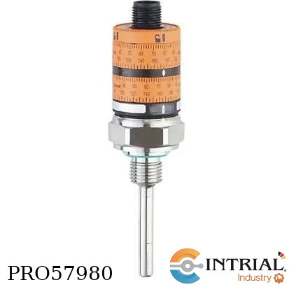 [TK6110] Temperature switch with intuitive switch point setting IFM -20...140 °C G 1/4 9.6...32 VDC