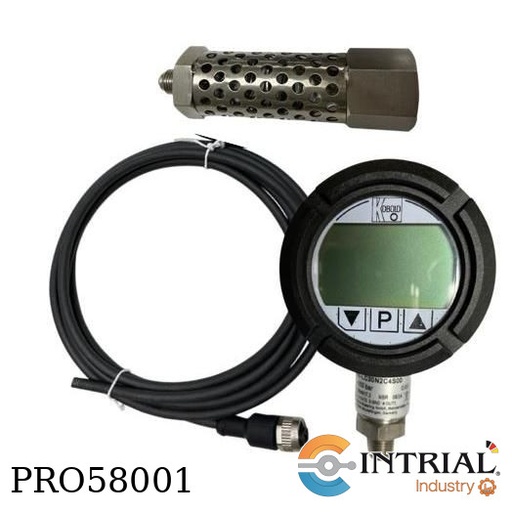 [MAN-LC30N2C4S00+MZB711.7213+ZUBKAB12K502] DIGITAL MANOMETER KOBOLD 18-32 VDC 0...250 bar  4-20 mA,