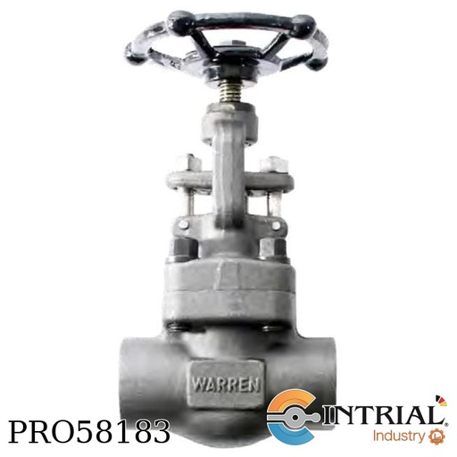 [852-8-T-624-2] GLOBE VALVE WARREN VALVE 2" 800# ASTM A105N