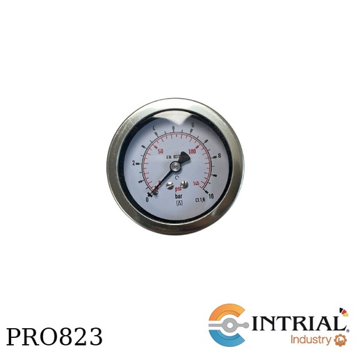 [RF63,D951(86025951)(0to10bar/0to145] MANÓMETRO 2 1/2 Conex Post Bronce 0 to 10 bar