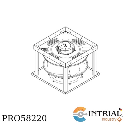 [EG1R480500A26] MODULAR EC PLUG FAN EBM EG1R480500A26