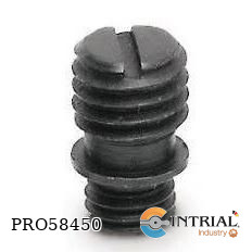 [SF6M] Adaptador de perno de montaje INOX para sensor vibración WILCOXON M8x1.25 a 1/4'"-28UNF