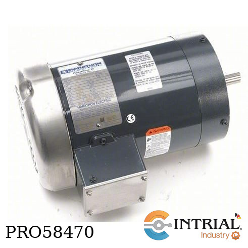 [056T17W99021] GENERAL PURPOSE MOTOR MARATHON 1 HP 3-Phase 230/460V AC 1760 RPM 3.2/1.6 A