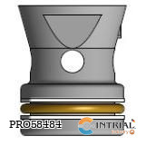 [122219-CV] Injection Nut Assembly 1/2" NPT  with CV