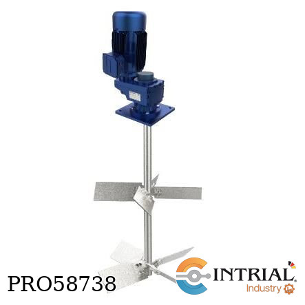 [VTS4-0702C02(2)/19.6] AGITADOR INDUSTRIAL FLUIDMIX 1,5 kW, 4 polos, 440 V - 60 Hz, IP55, IE11900 mm 151 Nm