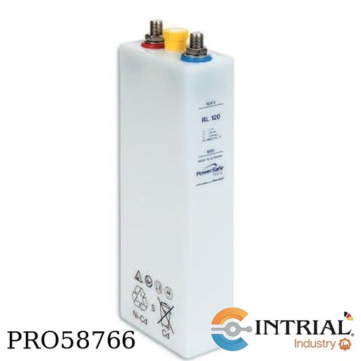 [PowerSafe-RL18] BATERIA NiCd ENERSYS 18Ah 46x85x237 mm